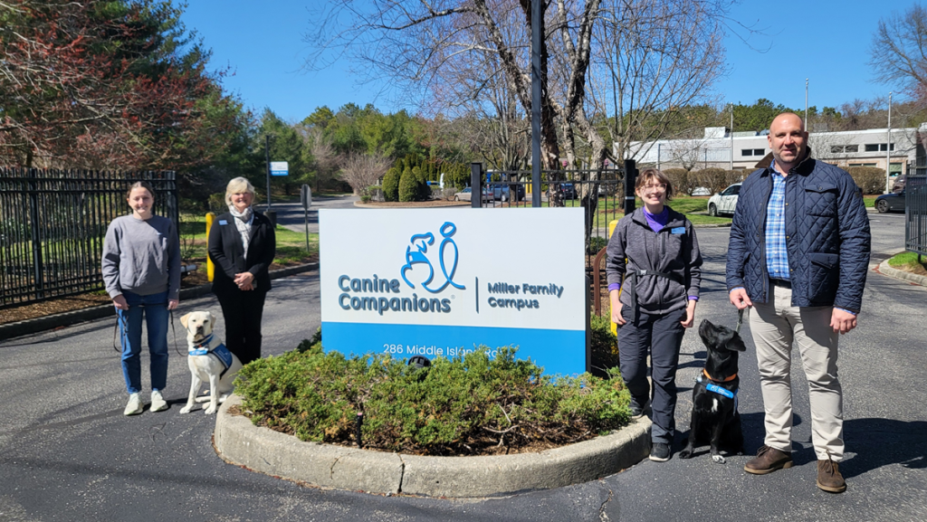 Highlights Video from L.E.B. Electric’s Visit and Donation to Canine Companions