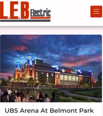 L.E.B. Electric Plays Key Role in Powering Long Island’s Premier Sports Facilities