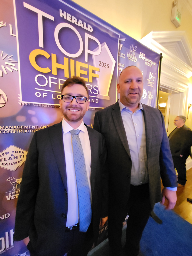 L.E.B. Electric’s CFO Mike Stewart Named 2025 Herald  Top Chief Officer of Long Island